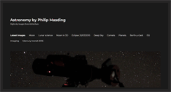 Desktop Screenshot of masdingastronomy.com